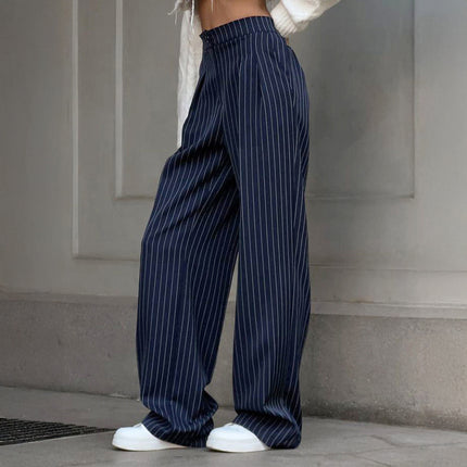 Pantalones de traje anchos para mujer