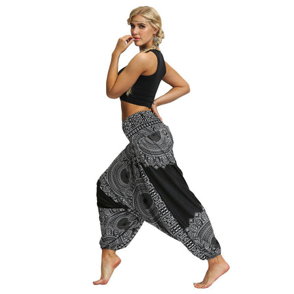 Pantalones de yoga holgados Aladdin