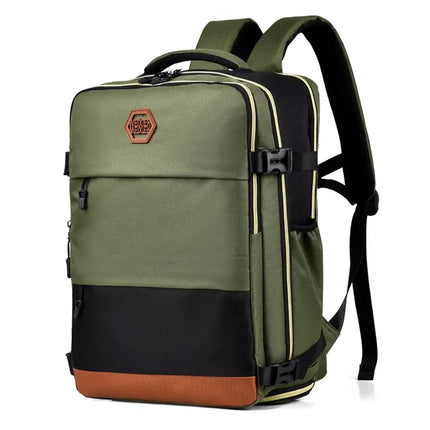 Mochila Polo-Videng multibolsillos con bloques de color - tugranalmacen.com