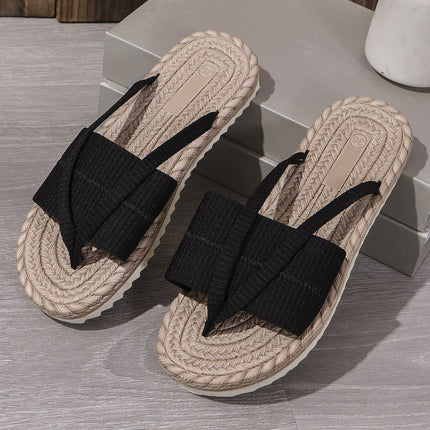 Sandalias de dedo para mujer color beige