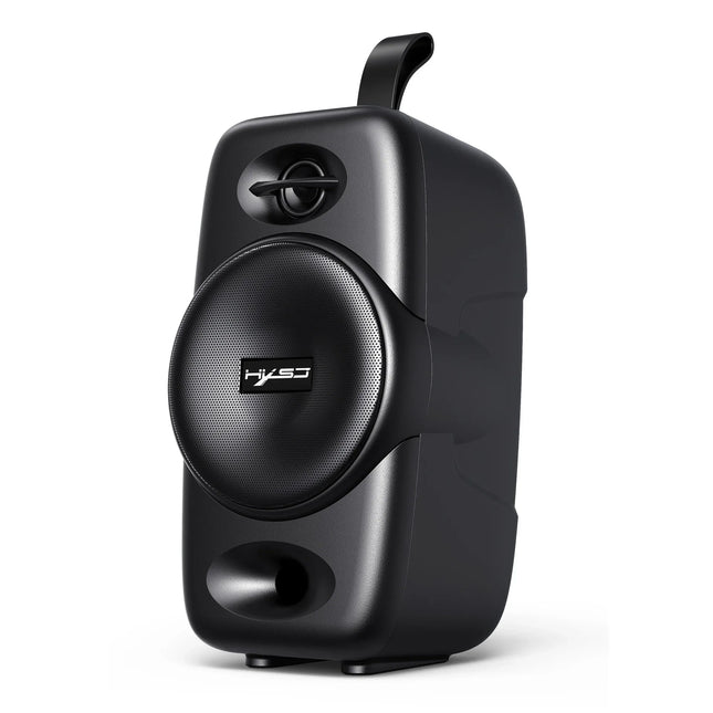 Altavoz Bluetooth portátil HXSJ en color negro