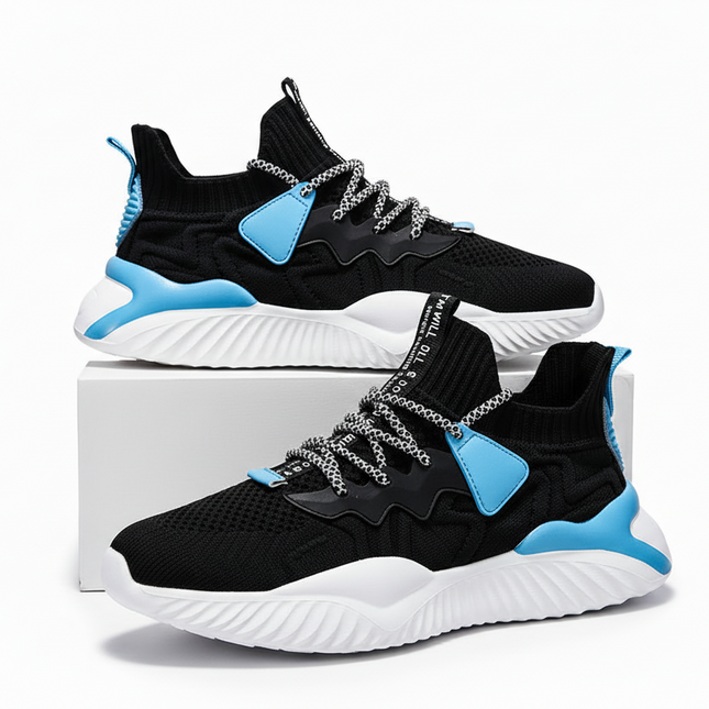 Zapatillas deportivas Flying Weave en color gris