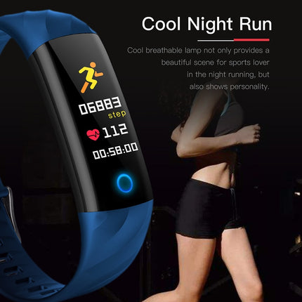 Pulsera inteligente S5 para control de salud y deporte