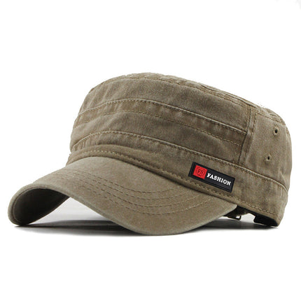 Gorra FS de algodón de copa plana