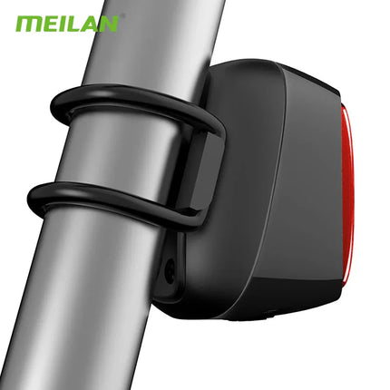 Bicycle Intelligent Brake Tail Light X6 Brake Induction 7-Speed Flashing Riding Warning Night Riding Light - tugranalmacen.com