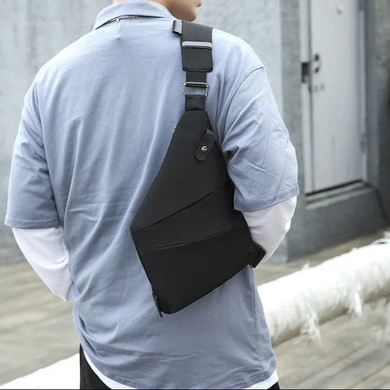 Bandolera-Riñonera In-City multifuncional, bolso de hombro antirrobo, bolso de pecho ligero y ajustado. - tugranalmacen.com
