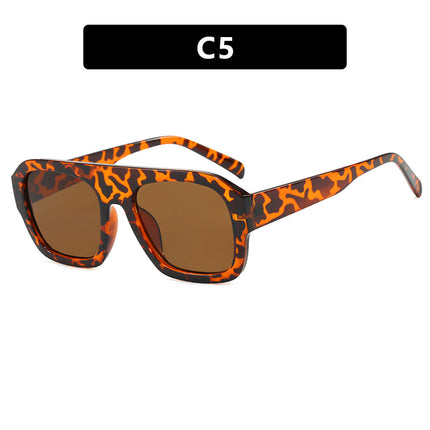 Gafas de sol cuadradas grandes para mujer con estuche incluido