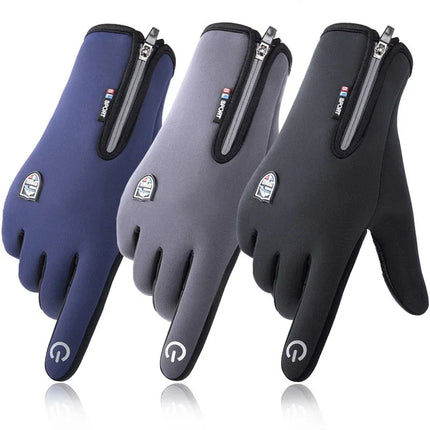 Guantes térmicos e impermeables de bici