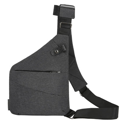 Bandolera-Riñonera In-City multifuncional, bolso de hombro antirrobo, bolso de pecho ligero y ajustado. - tugranalmacen.com