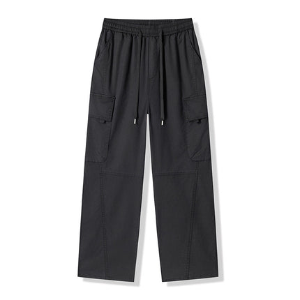 Pantalones cargo urbanos de lyocell con múltiples bolsillos