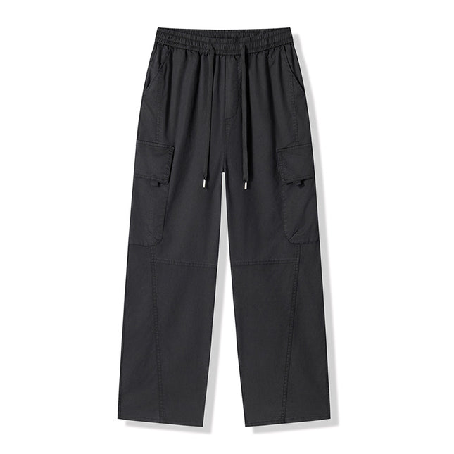 Pantalones cargo urbanos de lyocell con múltiples bolsillos