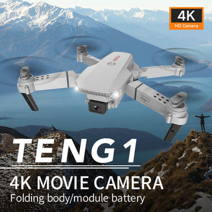 Dron E88 con cámara HD y largo alcance