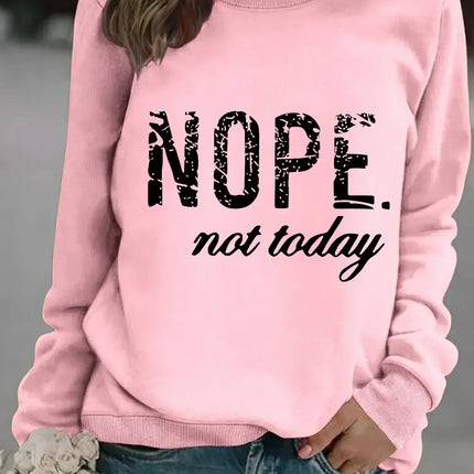 Sudadera NOPE Roja - tugranalmacen.com