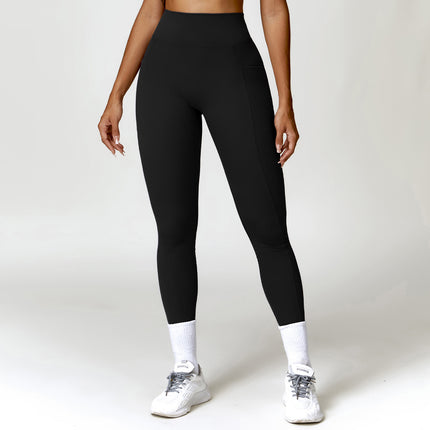 Pantalones de yoga cintura alta y secado rápido