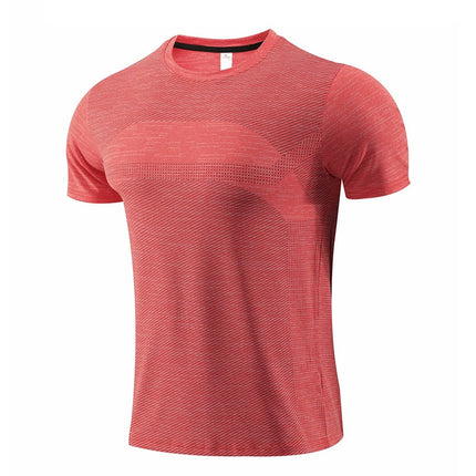 Camiseta deportiva de manga corta y secado rápido