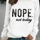 Sudadera NOPE Roja - tugranalmacen.com