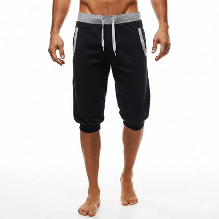Pantalones cortos deportivos de hombre con cordón ajustable