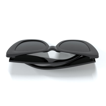Gafas de sol Hanukeii® Isla Tortuga Black / Black con lentes oscuros y diseño ligero.
