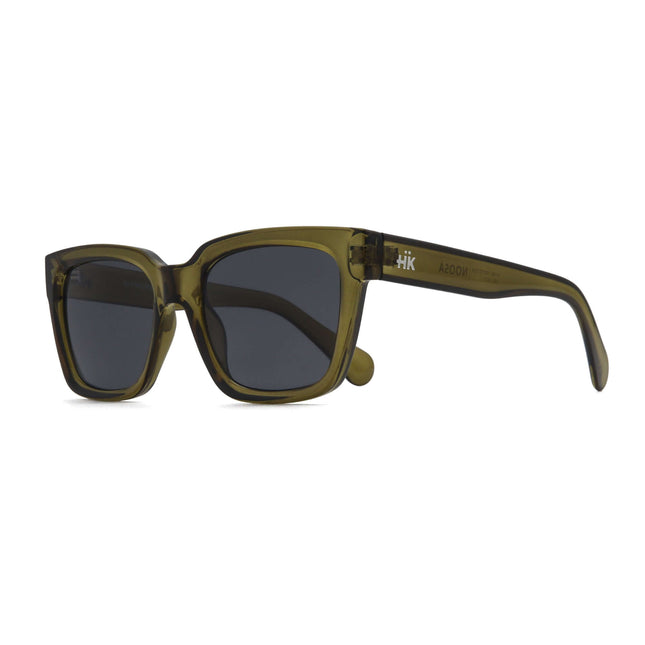 Gafas de sol Hanukeii Noosa verde/negro vista frontal