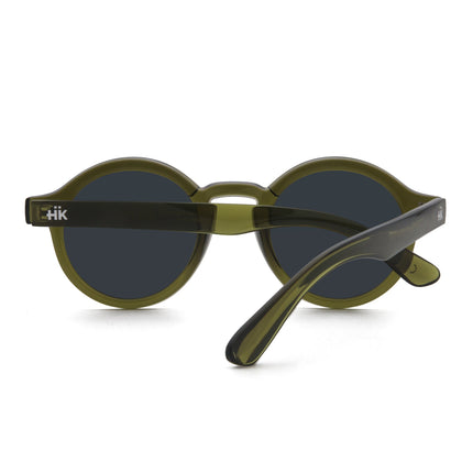 Gafas de sol Hanukeii® en color verde marino y negro, diseño moderno con lentes de Policarbonato UV400.