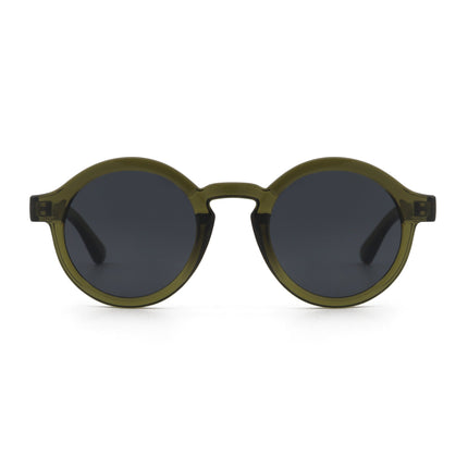 Gafas de sol Hanukeii® Harbor Green / Black con lentes oscuros y montura ligera.