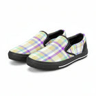Zapatillas Slip-On Deco cuadros multicolor de mujer