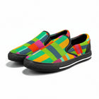 Zapatillas Slip-On modelo Patchwork multicolor