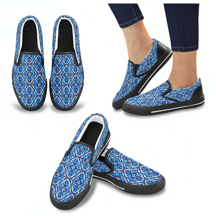Zapatillas Slip-on de hombre modelo Lux Blue