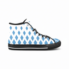 Zapatillas Vancouver caña alta Le Blu azules y blancas
