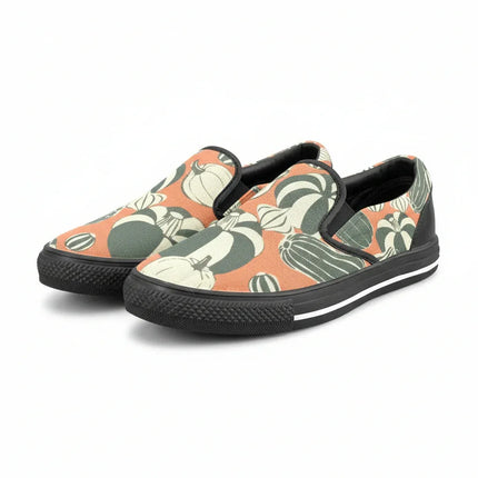 Zapatillas Slip-On Deco estampado floral tropical de mujer