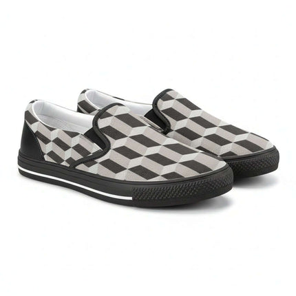 Zapatillas Slip-on modelo Cube, vista lateral