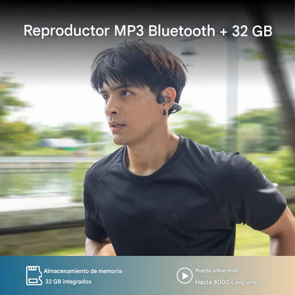 Auriculares Conduccion Osea Bluetooth Deportivos Acuáticos
