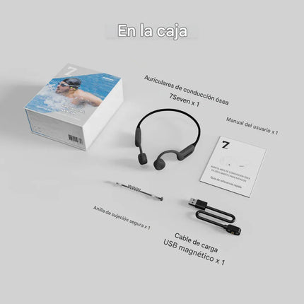 Auriculares Conduccion Osea Bluetooth Deportivos Acuáticos